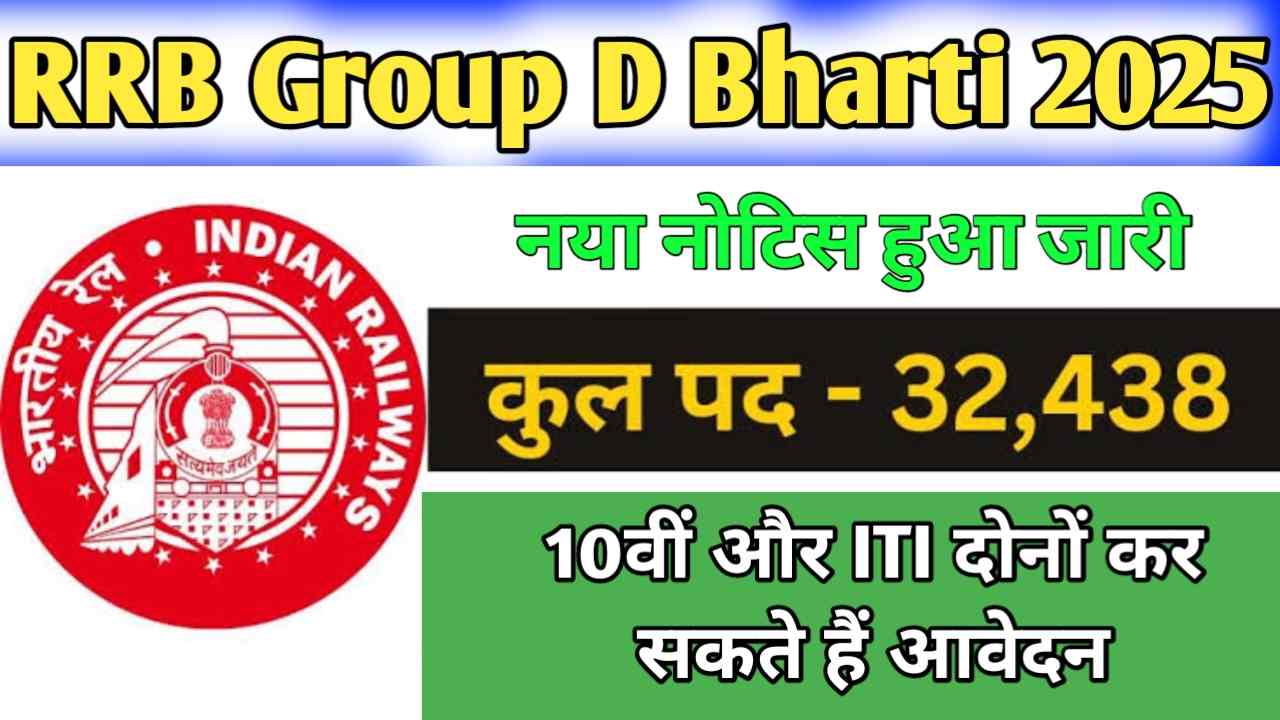 RRB Railway Group D Bharti 2025