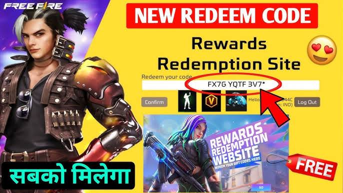 Free Fire Max Redeem Code 2025